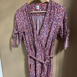 Gap faux wrap dress